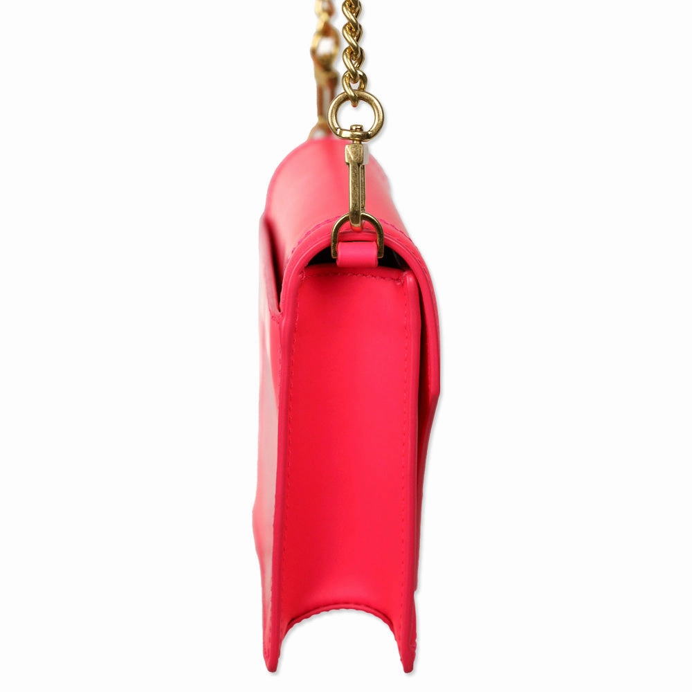 Tory Burch Kira Neon Pink Mini Crossbody