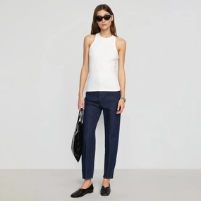 Tory Split-Back Ribbed Tank