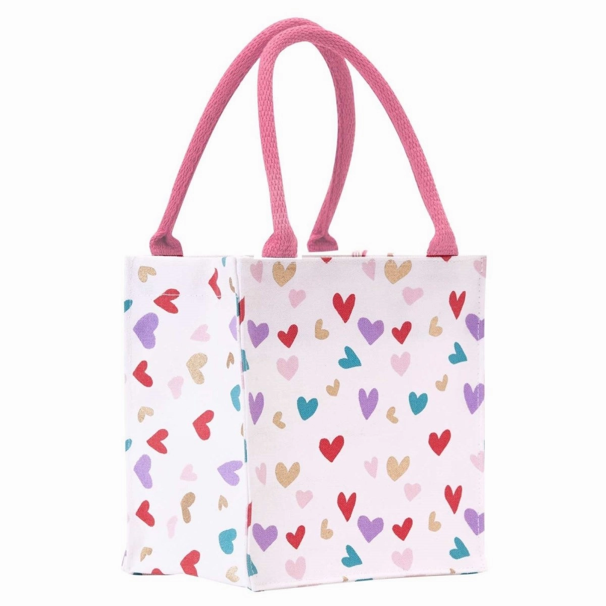 Tossed Hearts Reusable Itsy Bitsy Gift Bag