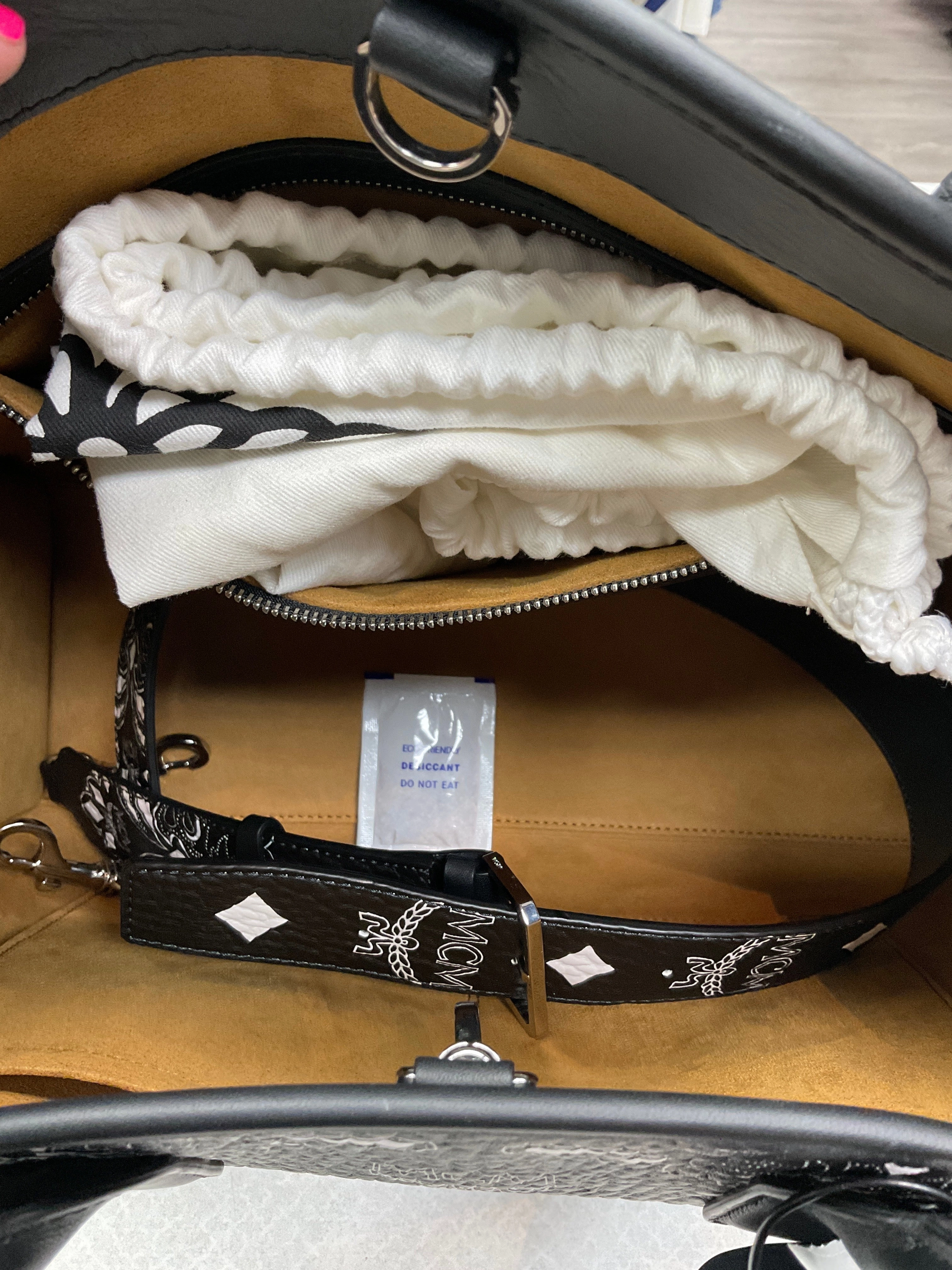 Tote Luxury Designer By Mcm, Size: Medium