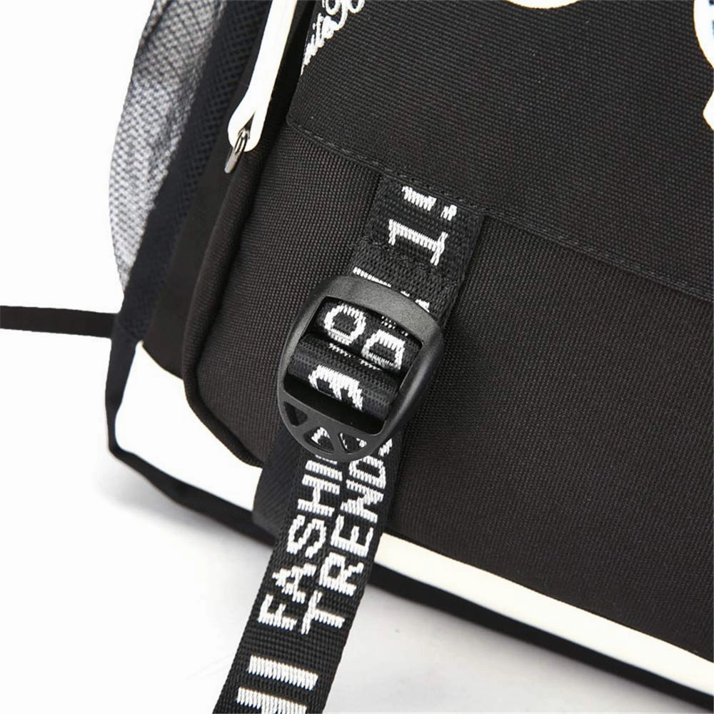 TPS My Hero Academia School Bag Anime Travel Backpack USB Charging Laptop Backpacks Bakugou Katsuki Cosplay Bags Rugzak (d)