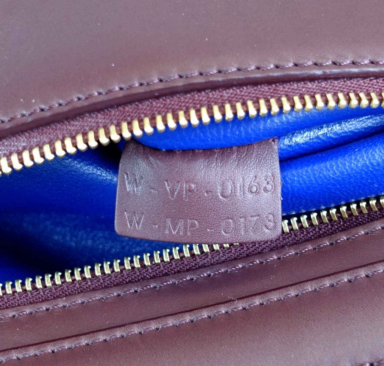 Trapeze Medium Calf Leather and Suede Bicolour Bag