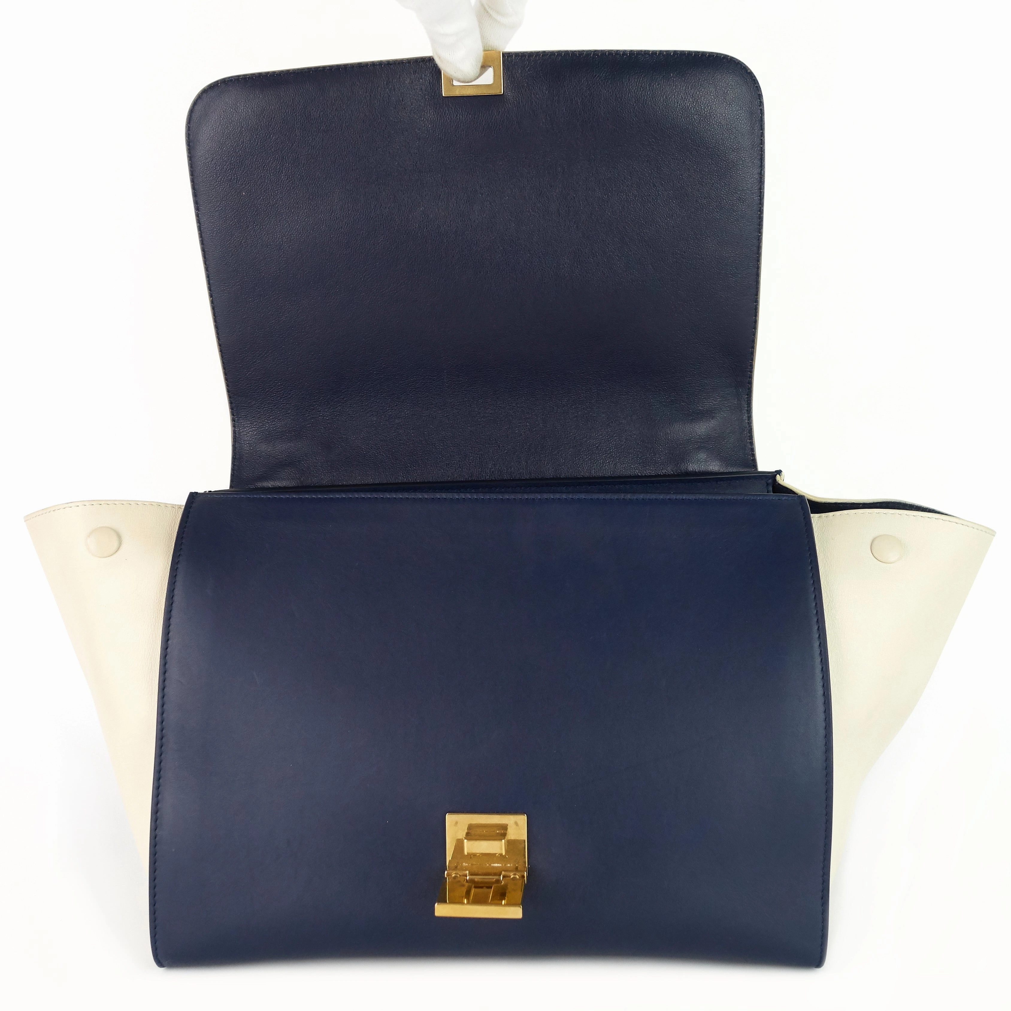 Trapeze Medium Python and Leather Bag