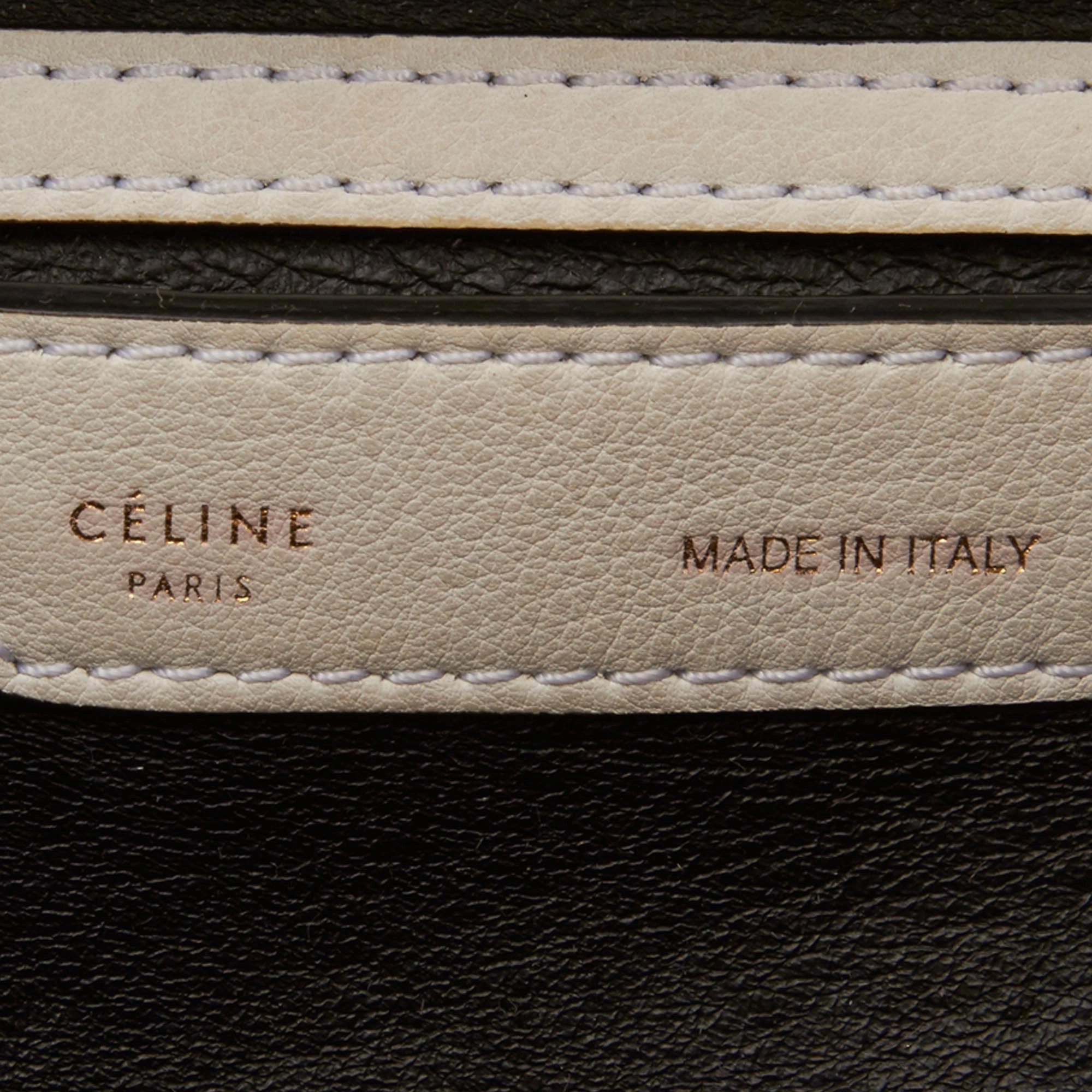 Trapeze Suede and Calf Leather Bag