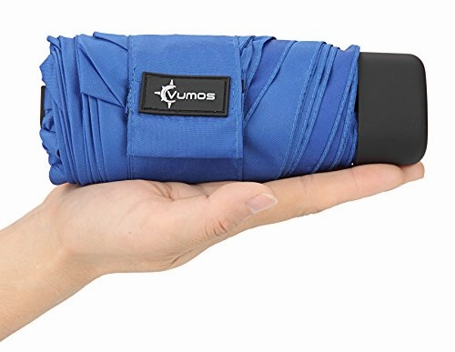 Travel Umbrella with Waterproof Case - Small, Compact Umbrella for Backpacks, Purses, Briefcases or