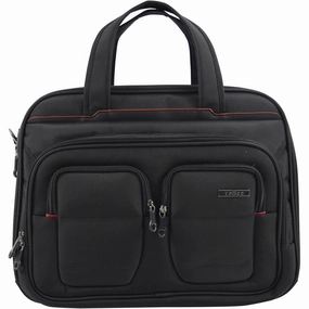 Travelers Club 17In Flex-File Laptop Briefcase