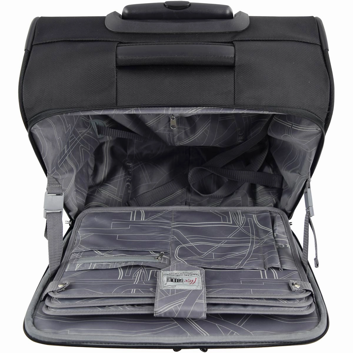 Travelers Club 17In Flex-File Spinner Briefcase