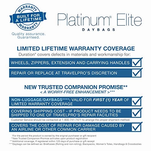 Travelpro Platinum Elite-17-Inch Business Laptop Backpack, True Navy, 17.5-Inch