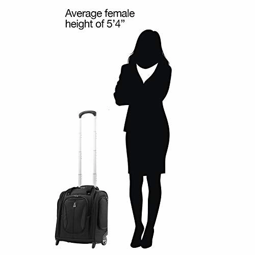 Travelpro Tourlite 2-Piece Set: Laptop Backpack & Underseat Bag With Travel Pillow (Black)