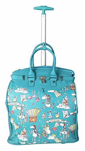Trendy Flyer Computer/Laptop Rolling Bag 2 Wheel Horse / Unicorn