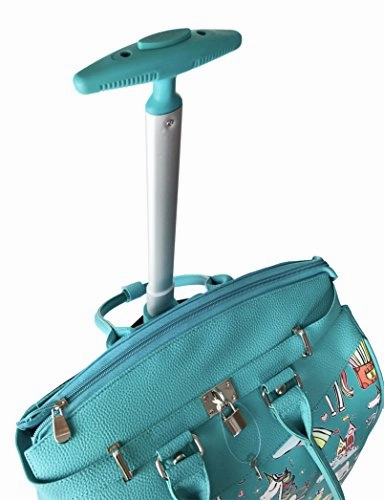 Trendy Flyer Computer/Laptop Rolling Bag 2 Wheel Horse / Unicorn