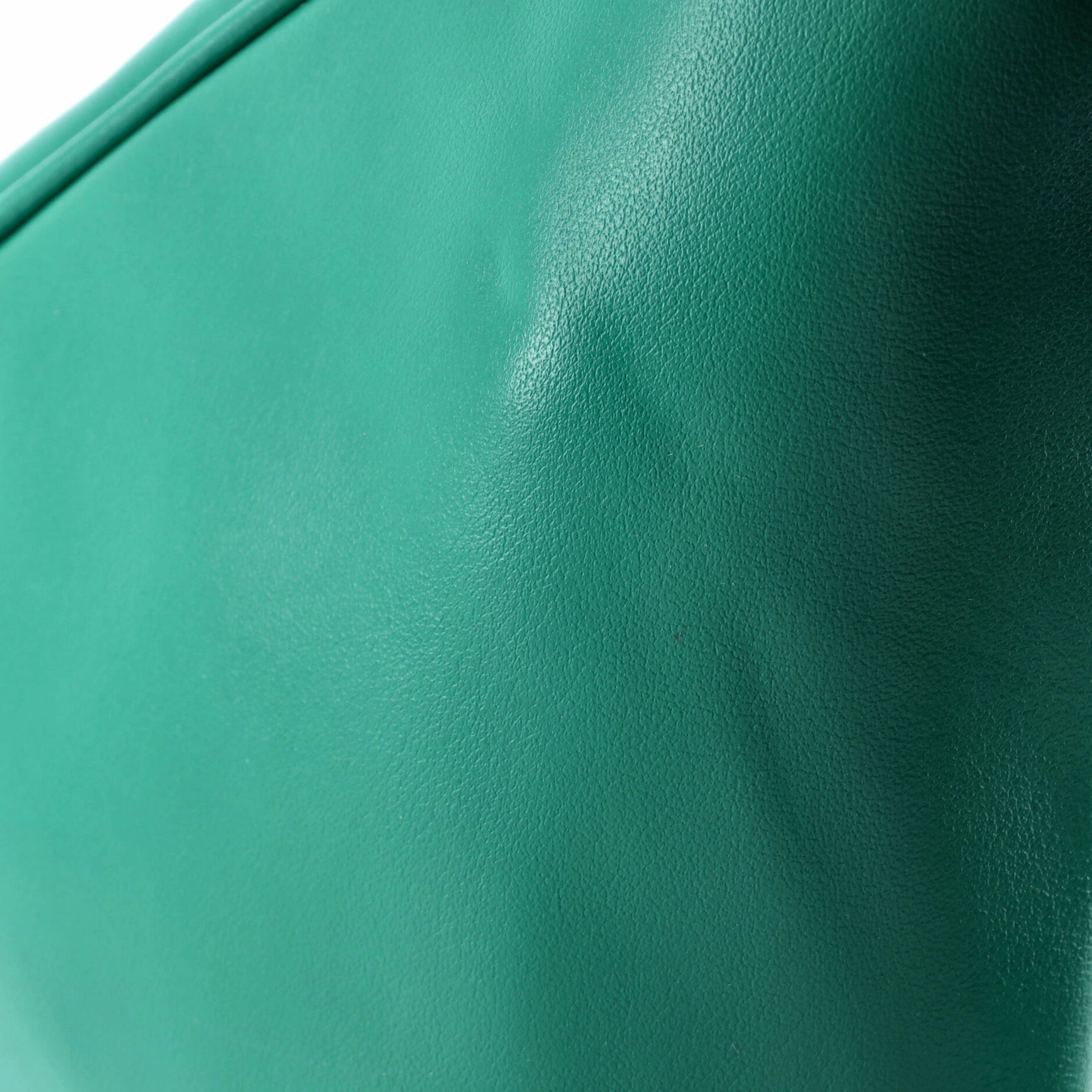 Triangle Logo Zip Crossbody Bag Leather Small