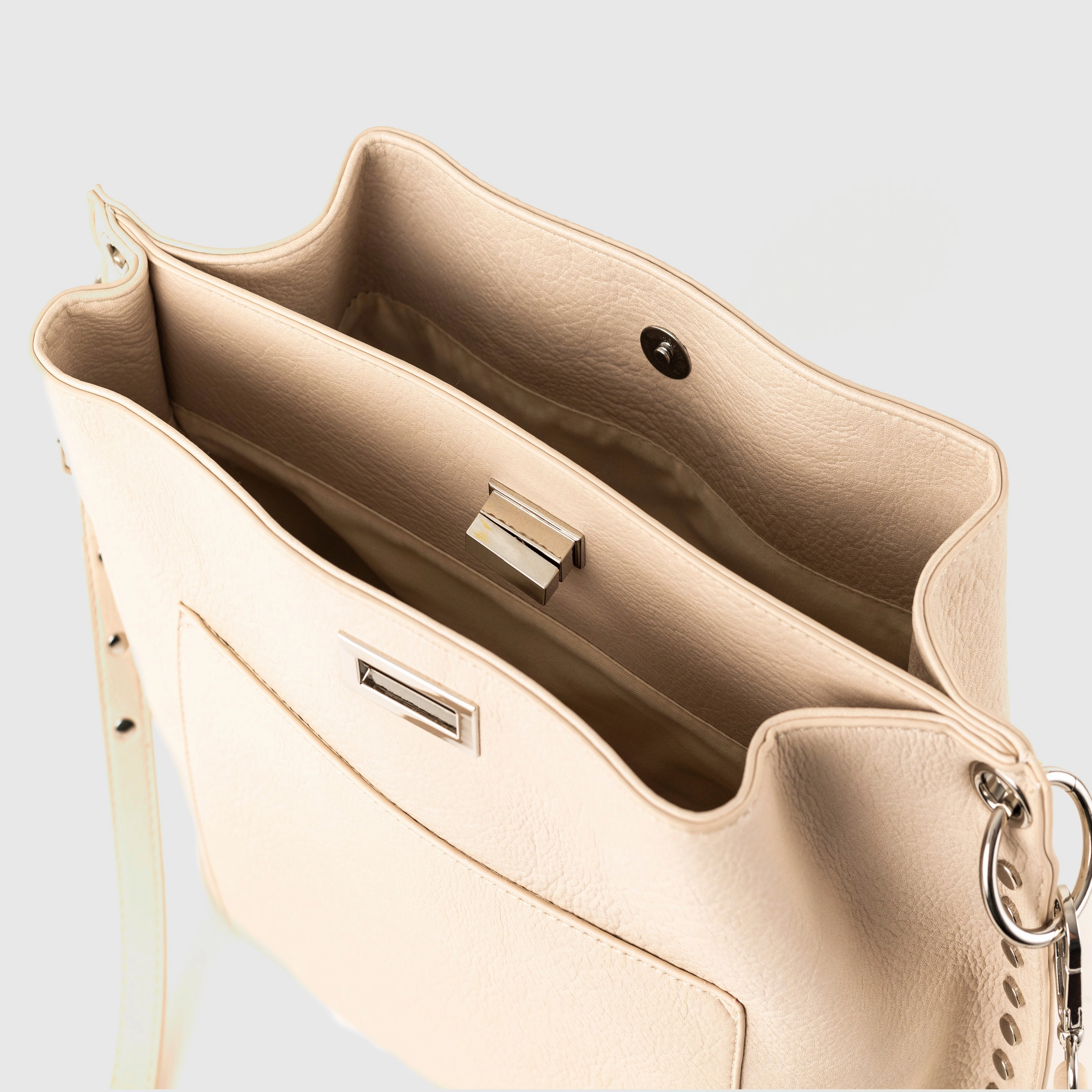 Triangle Tote - Cream