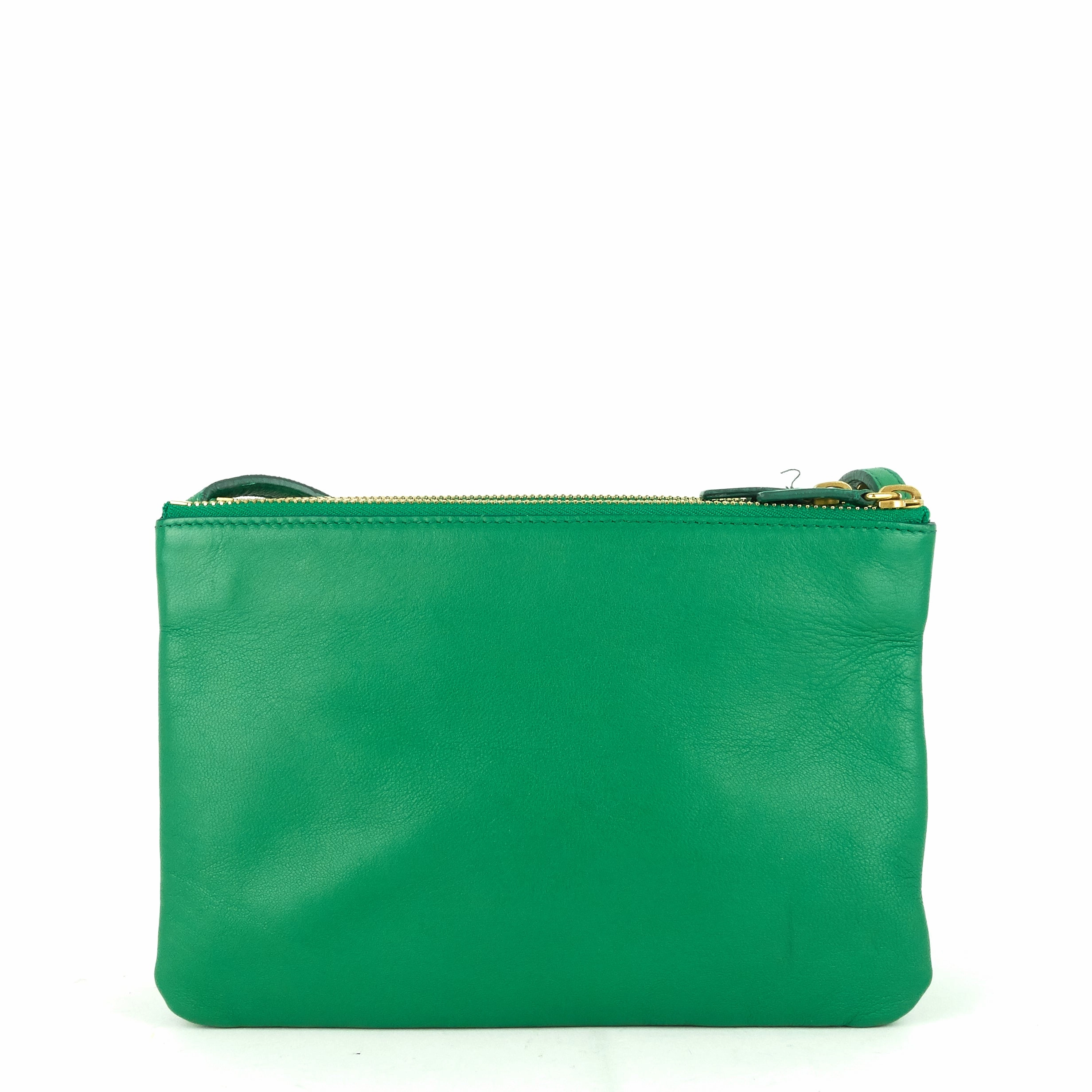 Trio Small Lambskin Leather Crossbody Bag