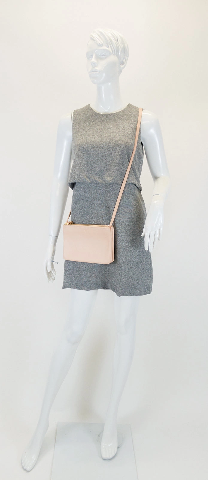 Trio Smooth Lambskin Leather Bag