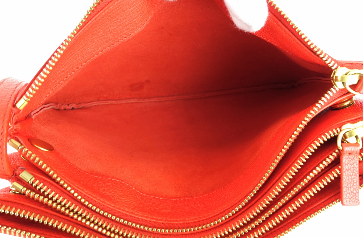 Trio Smooth Lambskin Leather Bag