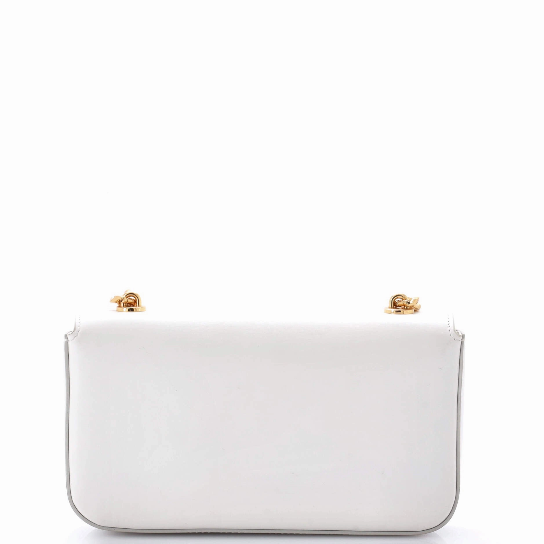Triomphe Chain Shoulder Bag Leather Small