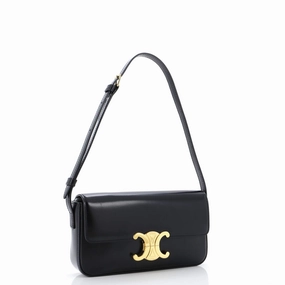 Triomphe East-West Shoulder Bag Smooth Calfskin