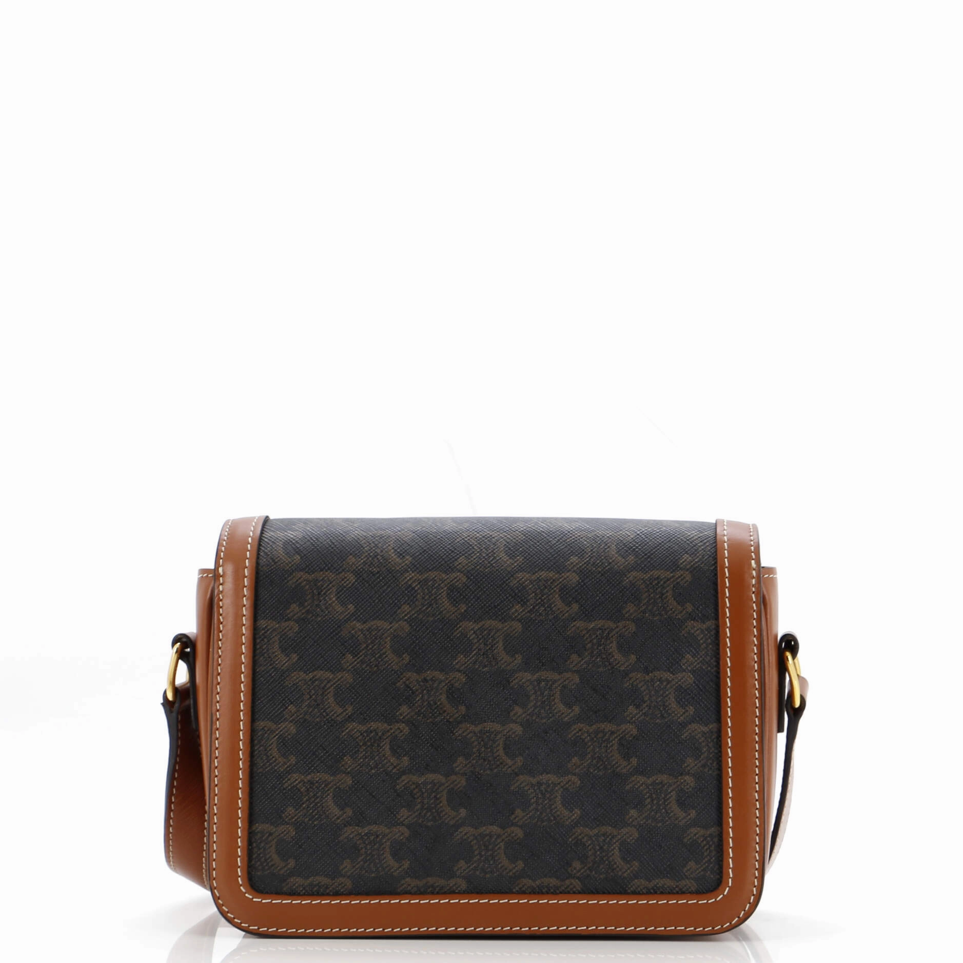 Triomphe Shoulder Bag Triomphe Coated Canvas Teen