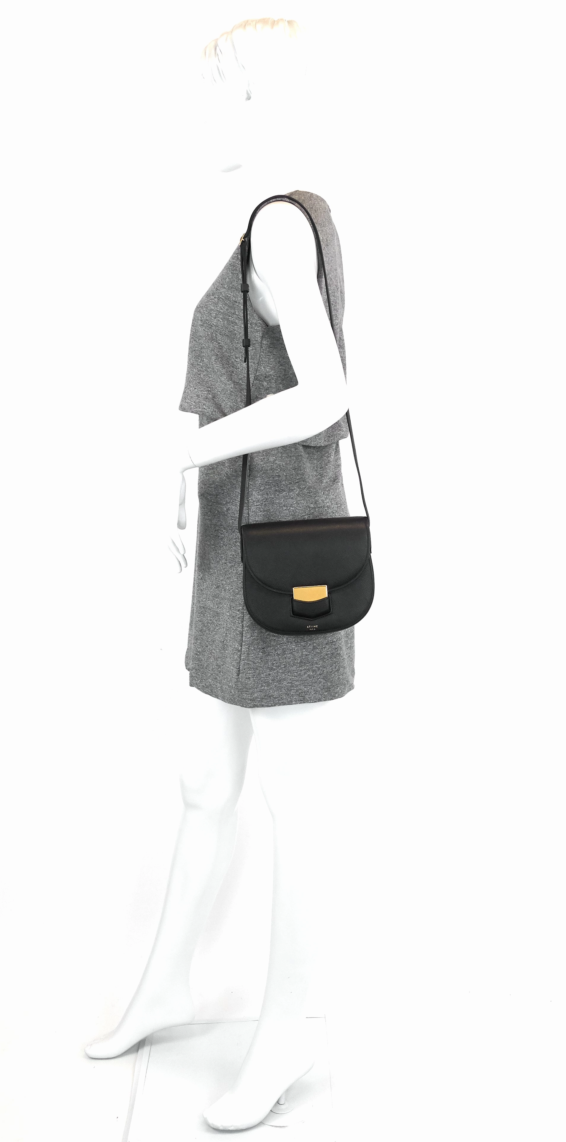Trotteur Small Calfskin Leather Bag