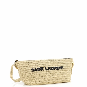 Tuc Logo Crossbody Bag Woven Raffia