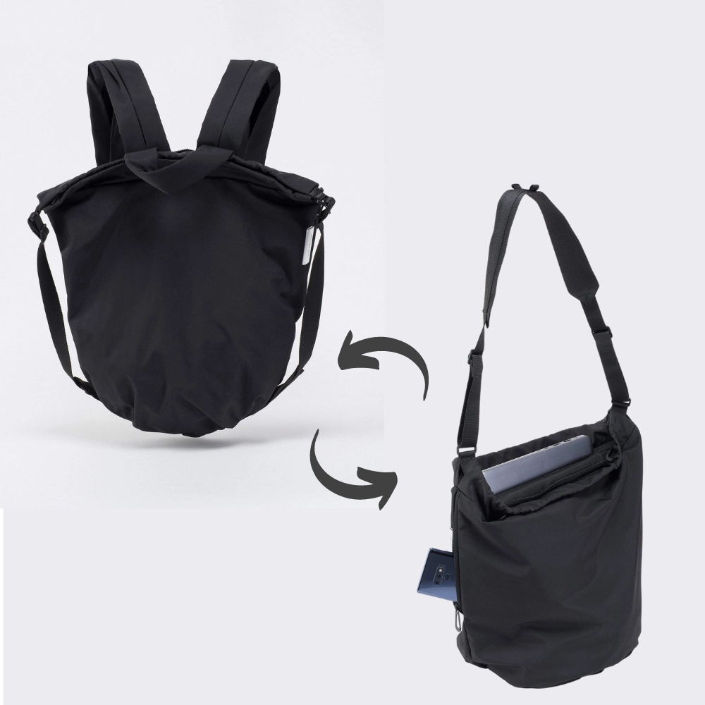 Tycho Smooth Convertible Backpack/Sling - cote&ciel