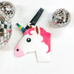 Unicorn Luggage Tag