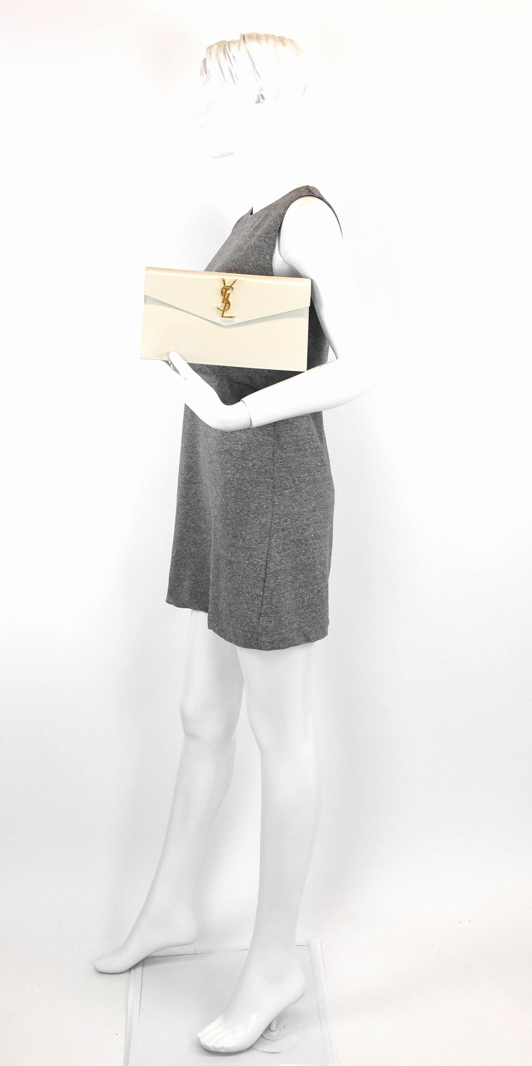 Uptown Calfskin Leather Pouch