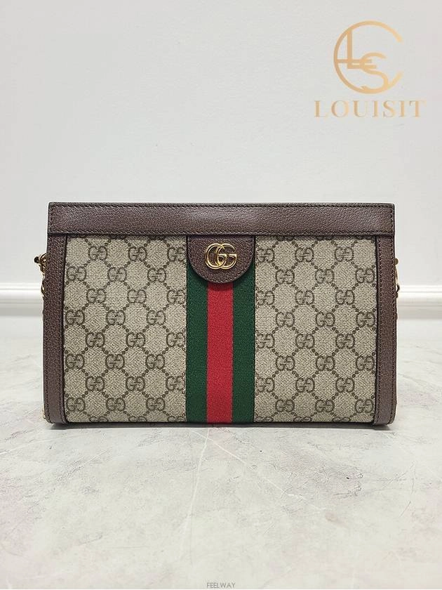 Used luxury goods Lewis It GG Supreme Ophidia chain shoulder bag small