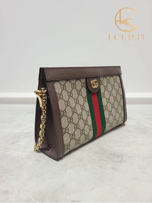 Used luxury goods Lewis It GG Supreme Ophidia chain shoulder bag small