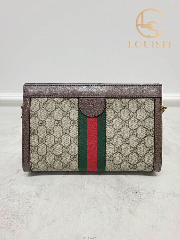 Used luxury goods Lewis It GG Supreme Ophidia chain shoulder bag small