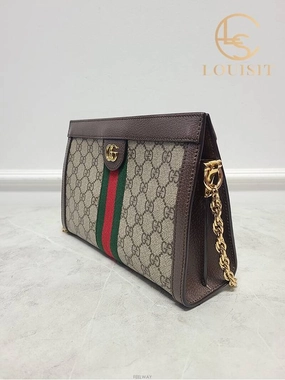 Used luxury goods Lewis It GG Supreme Ophidia chain shoulder bag small