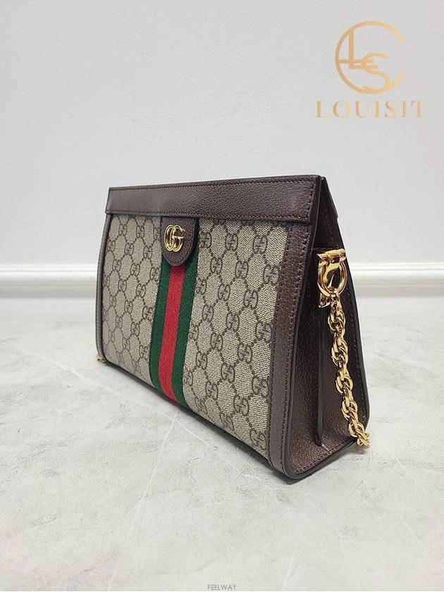 Used luxury goods Lewis It GG Supreme Ophidia chain shoulder bag small