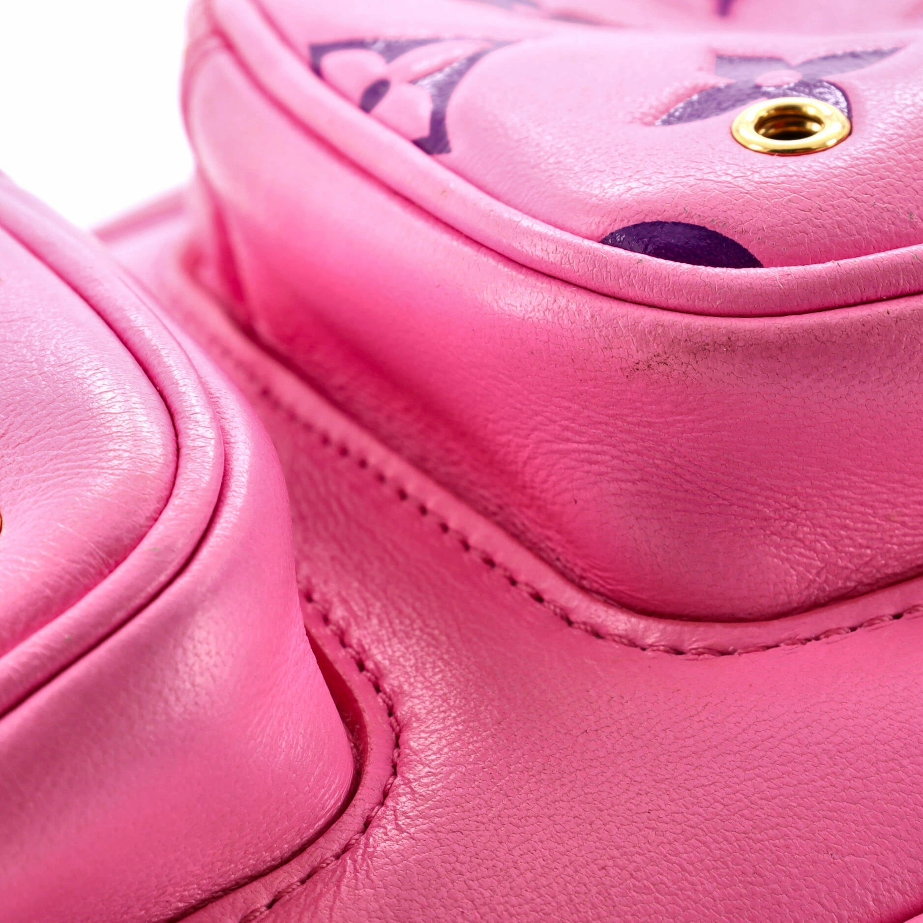 Utility Crossbody Bag Calfskin with Embossed Monogram Detail