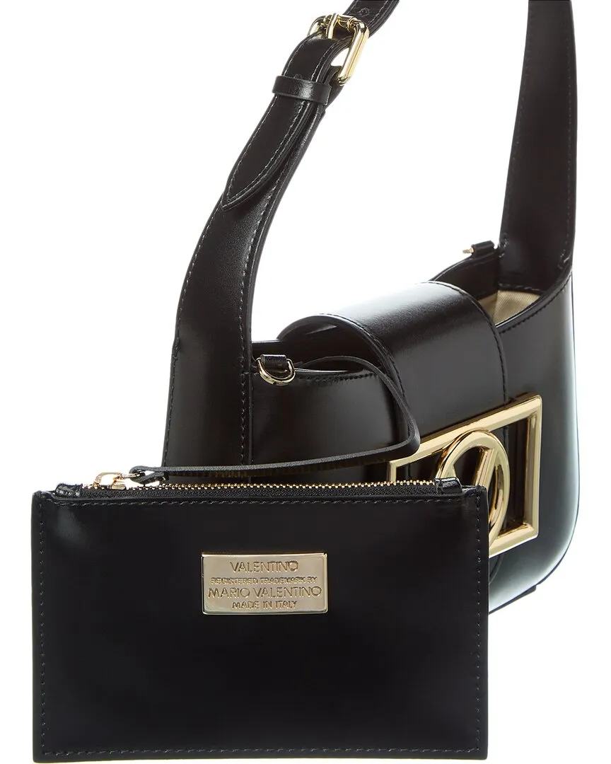 Valentino by Mario Valentino Kai Super V Leather Crossbody