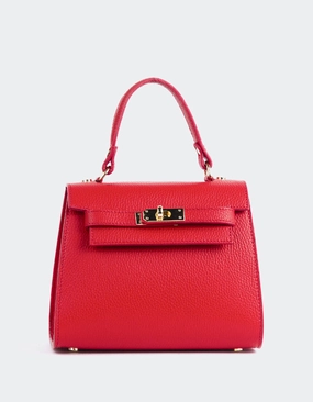 Vance Red Leather