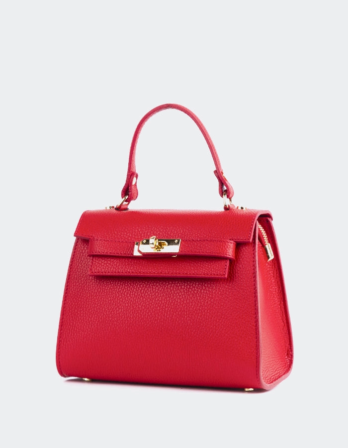 Vance Red Leather
