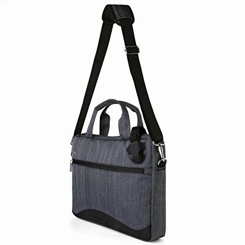 Vangoddy 17 Inch Laptop Bag Anti-Theft Nylon Briefcase For Dell Alienware 17 | Inspiron 17 |