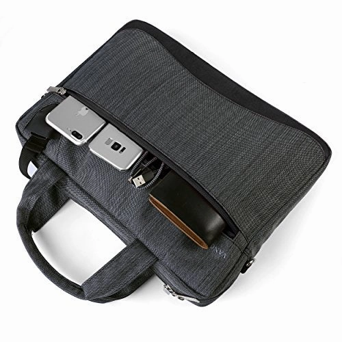 Vangoddy 17 Inch Laptop Bag Anti-Theft Nylon Briefcase For Dell Alienware 17 | Inspiron 17 |