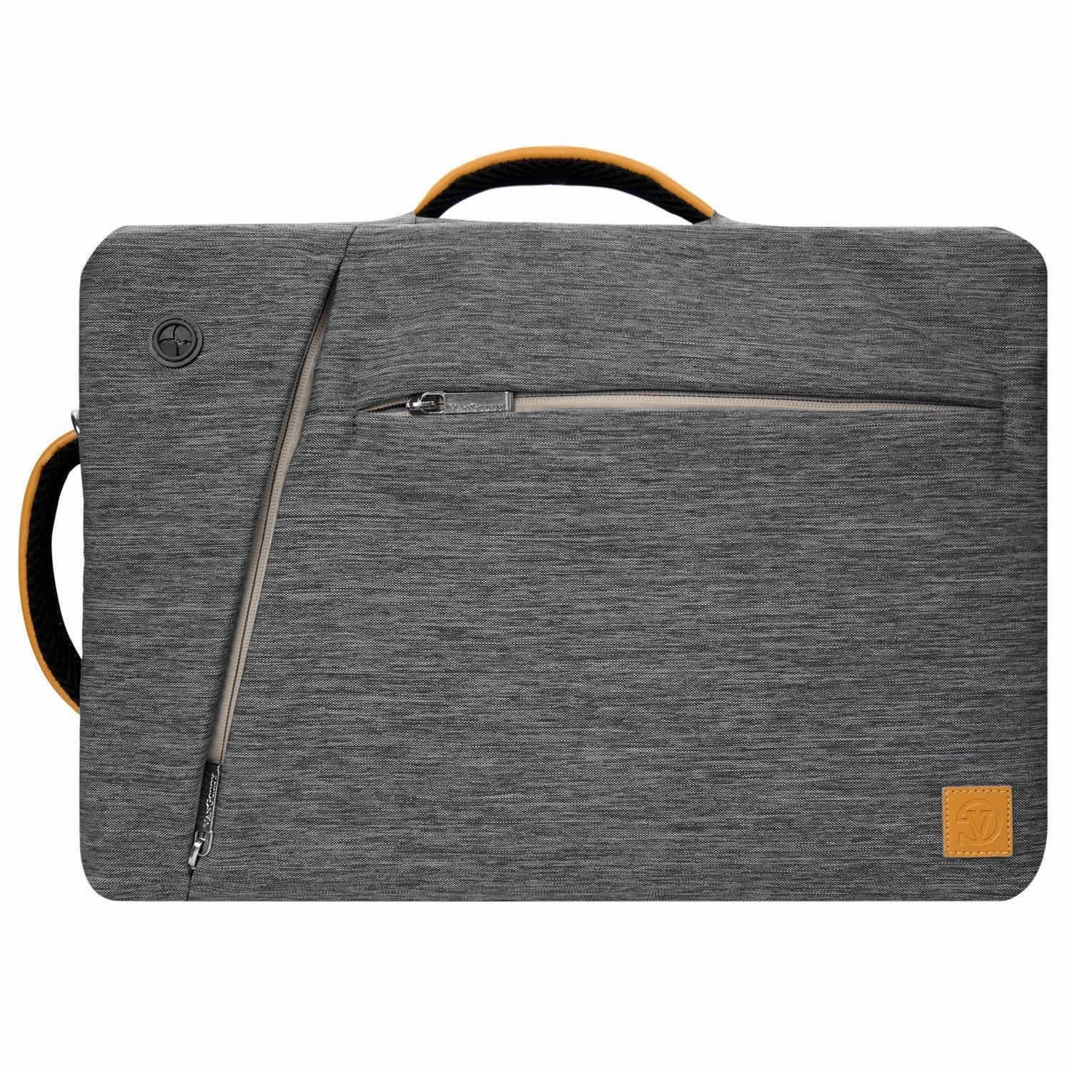 Vangoddy Multicompartment Grey Slate Briefcase for 10inch Dell Laptop, Tablet, Notebook