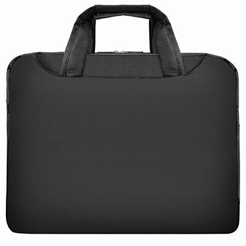 Vangoddy Nineo 13 Nylon Padded Laptop Messenger Bag (Grey / Green) For Acer Switch 3 5 / Alpha 12 /