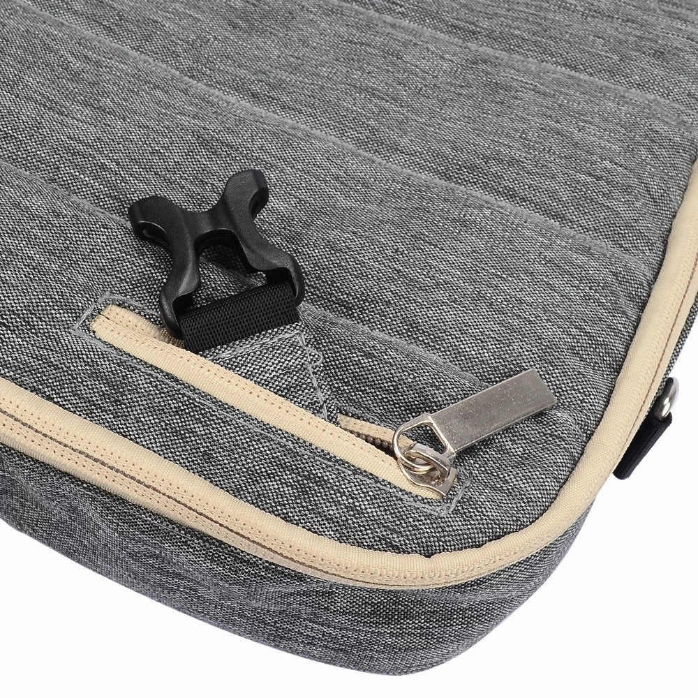 Vangoddy Slate 15.6 Inch 3 in 1 Laptop Bag Backpack Shoulder (Gray) for Dell