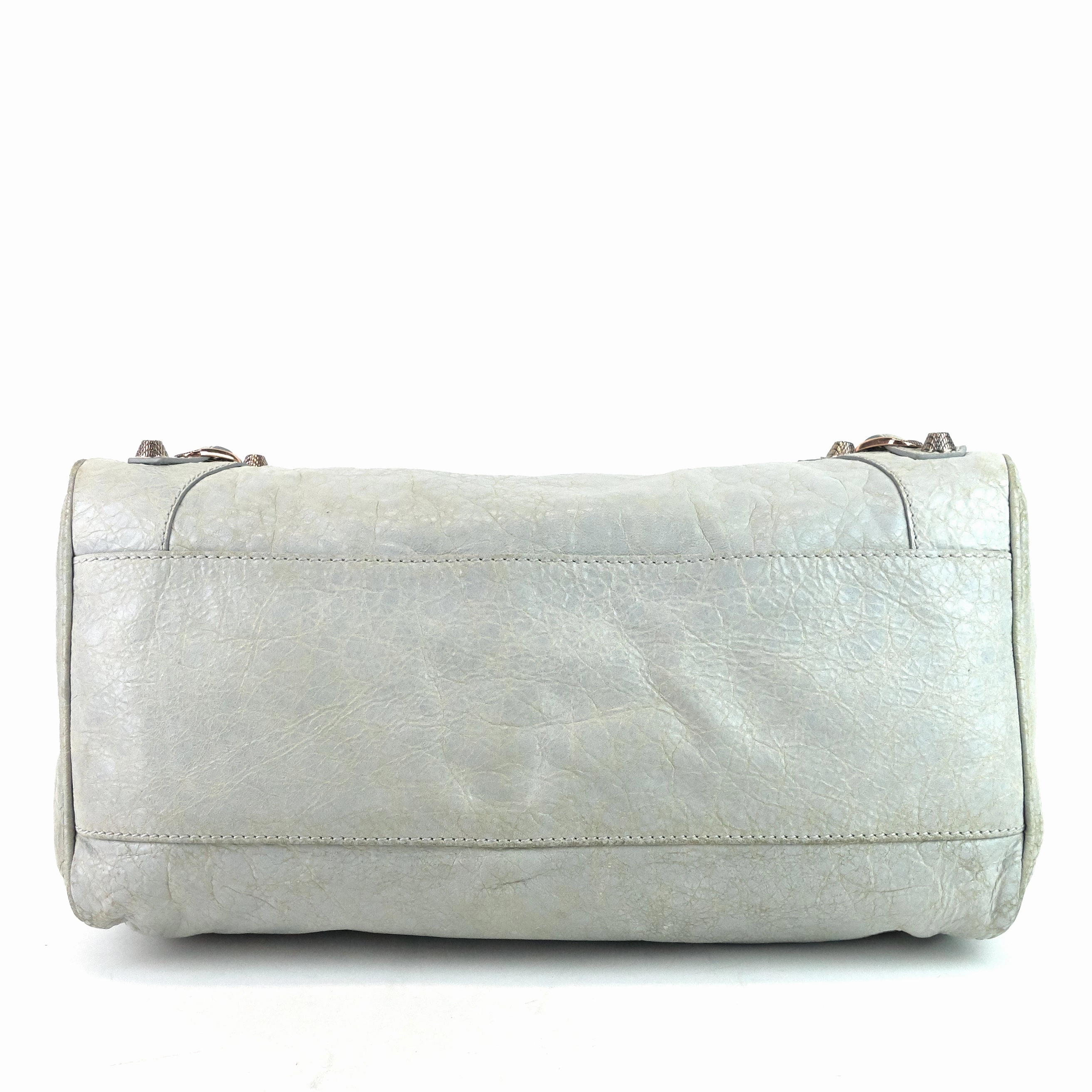 Velo Giant Studs Leather Handbag