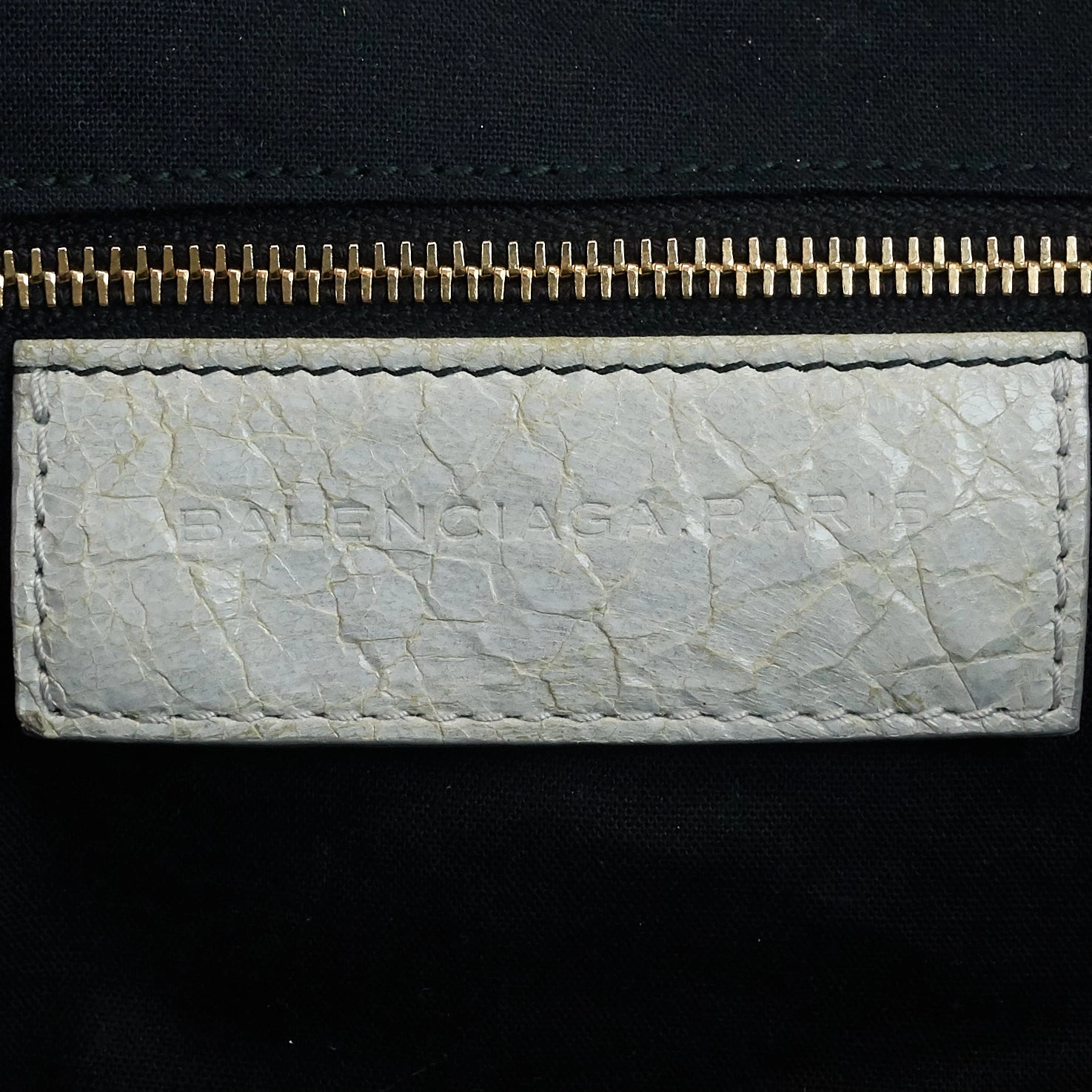 Velo Giant Studs Leather Handbag