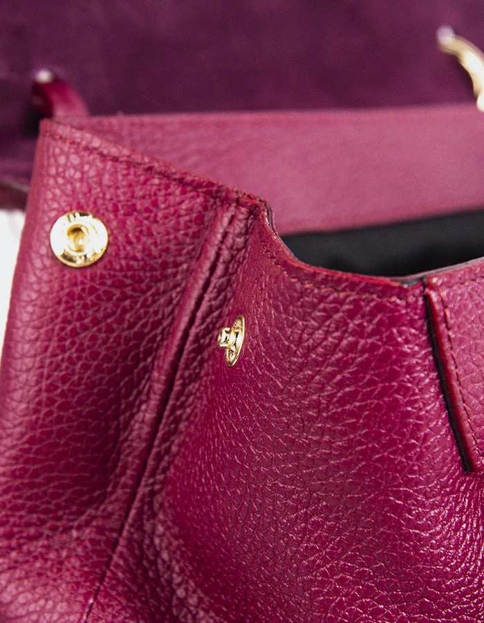 Verone Burgundy Leather