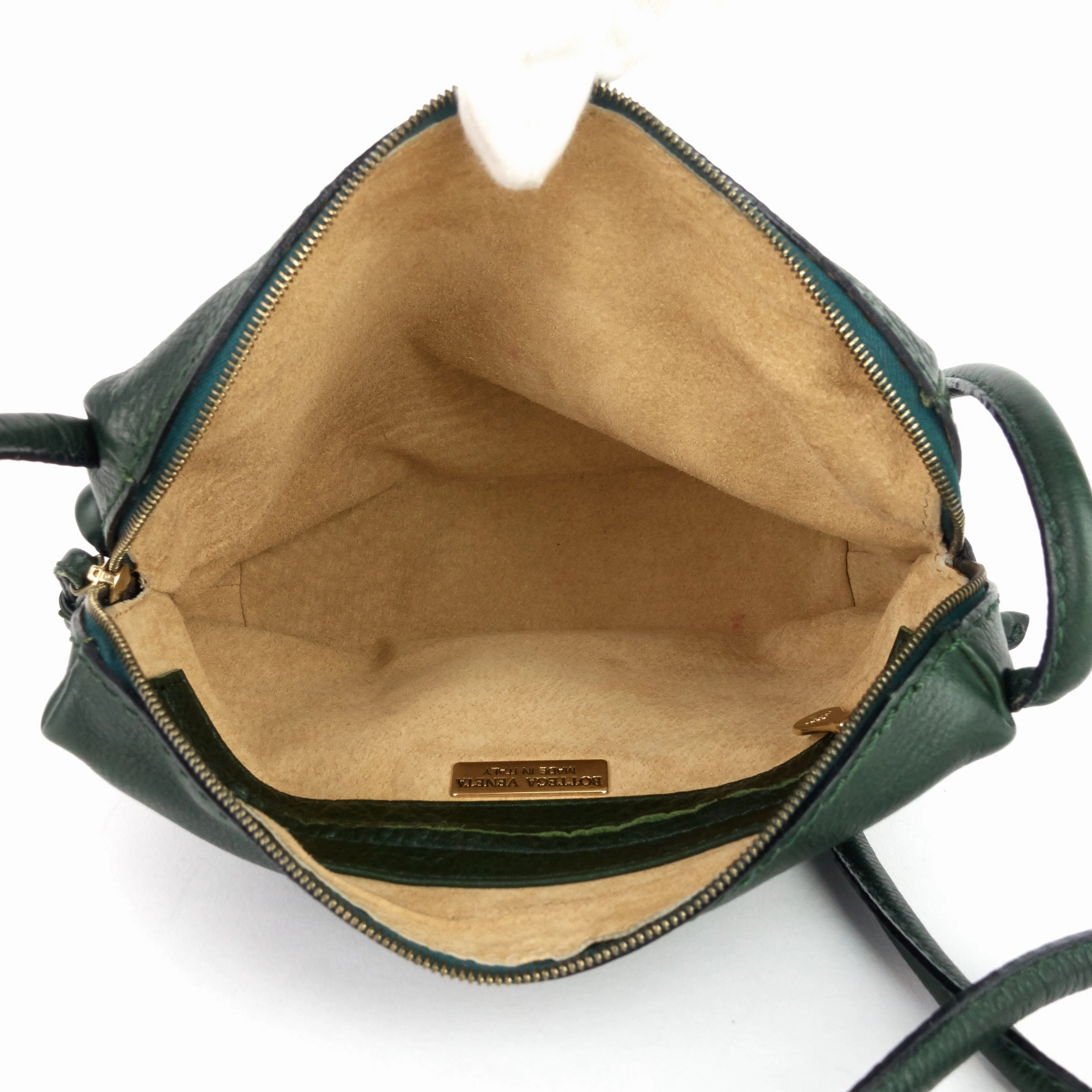Vintage Cervo Leather Crossbody Bag