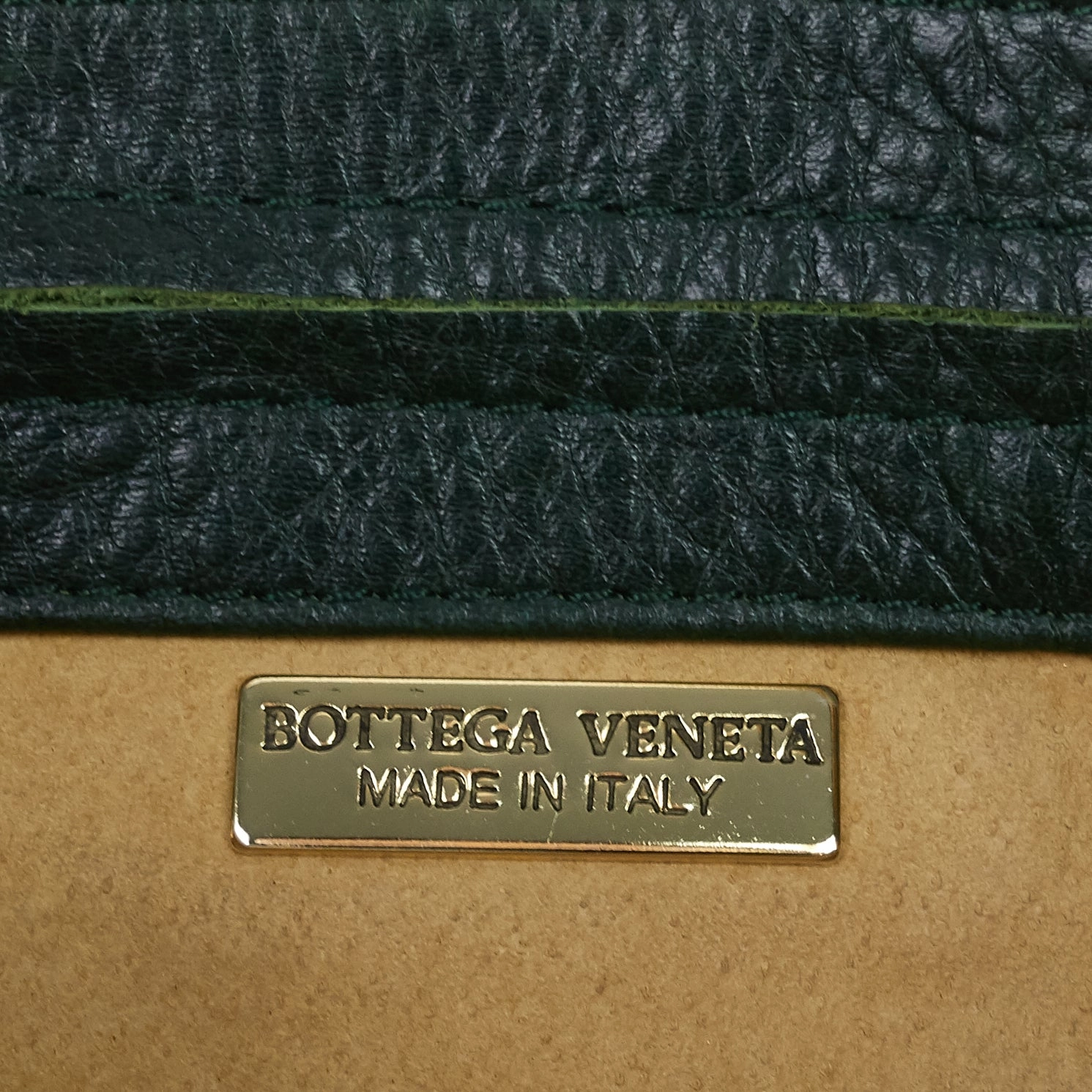 Vintage Cervo Leather Crossbody Bag