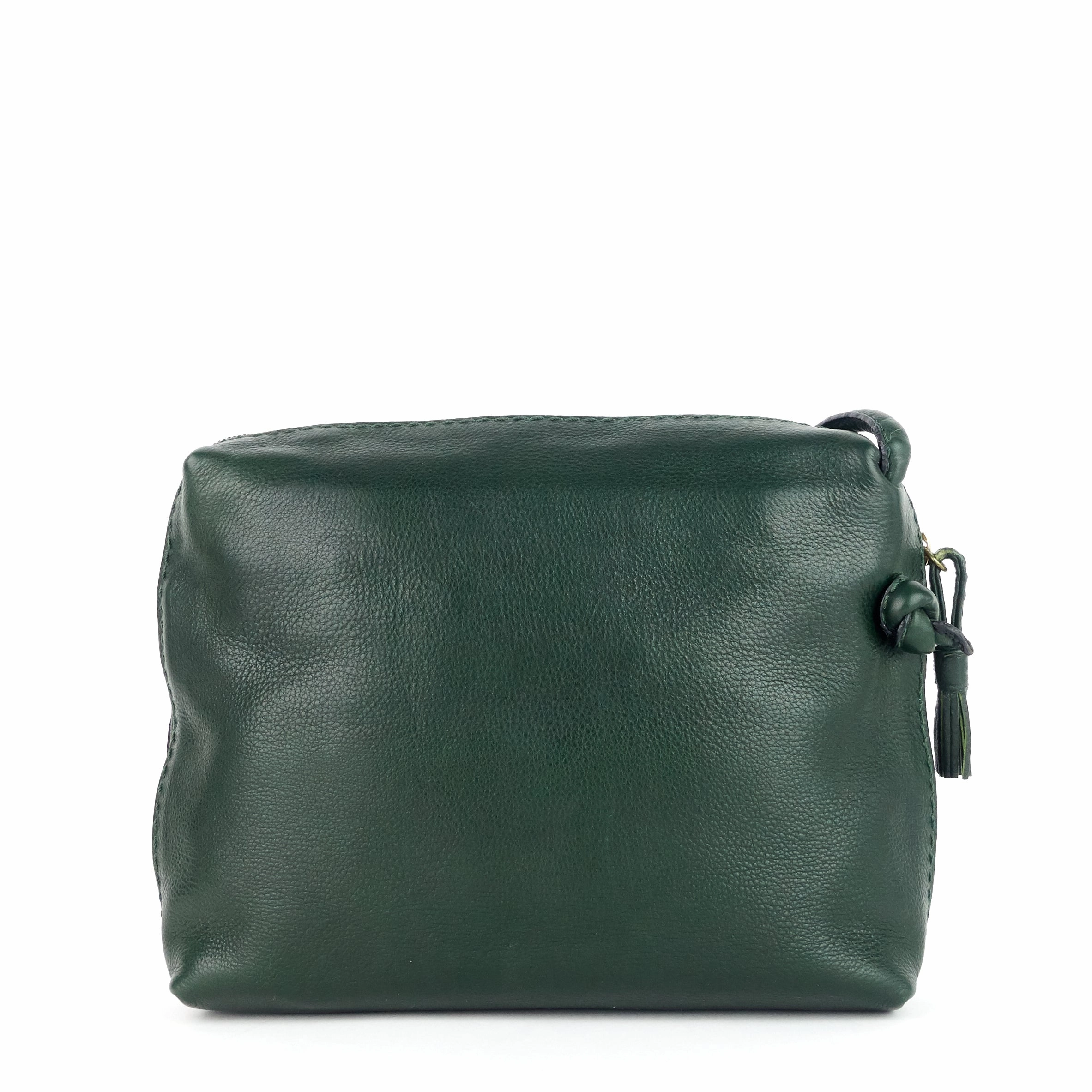 Vintage Cervo Leather Crossbody Bag