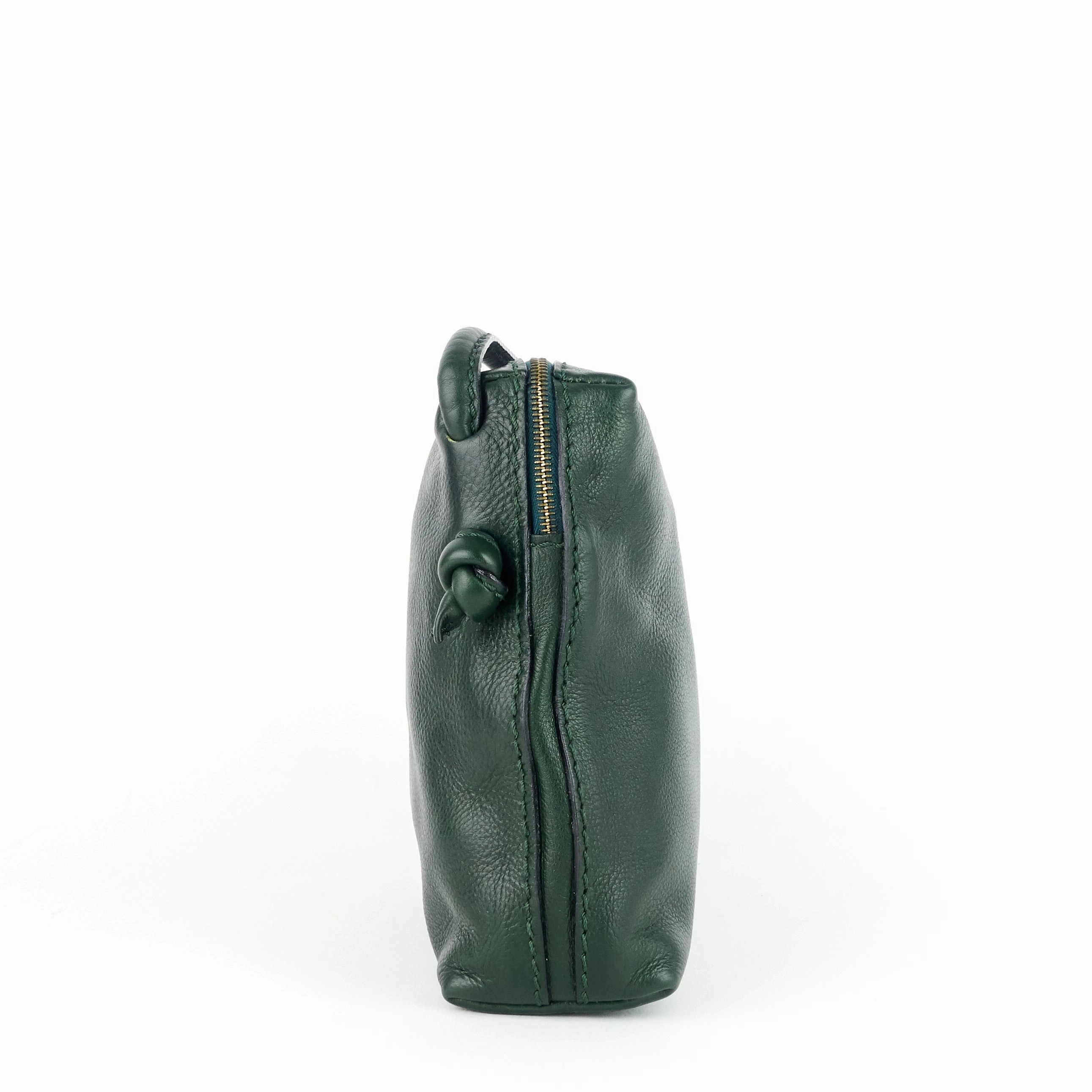 Vintage Cervo Leather Crossbody Bag