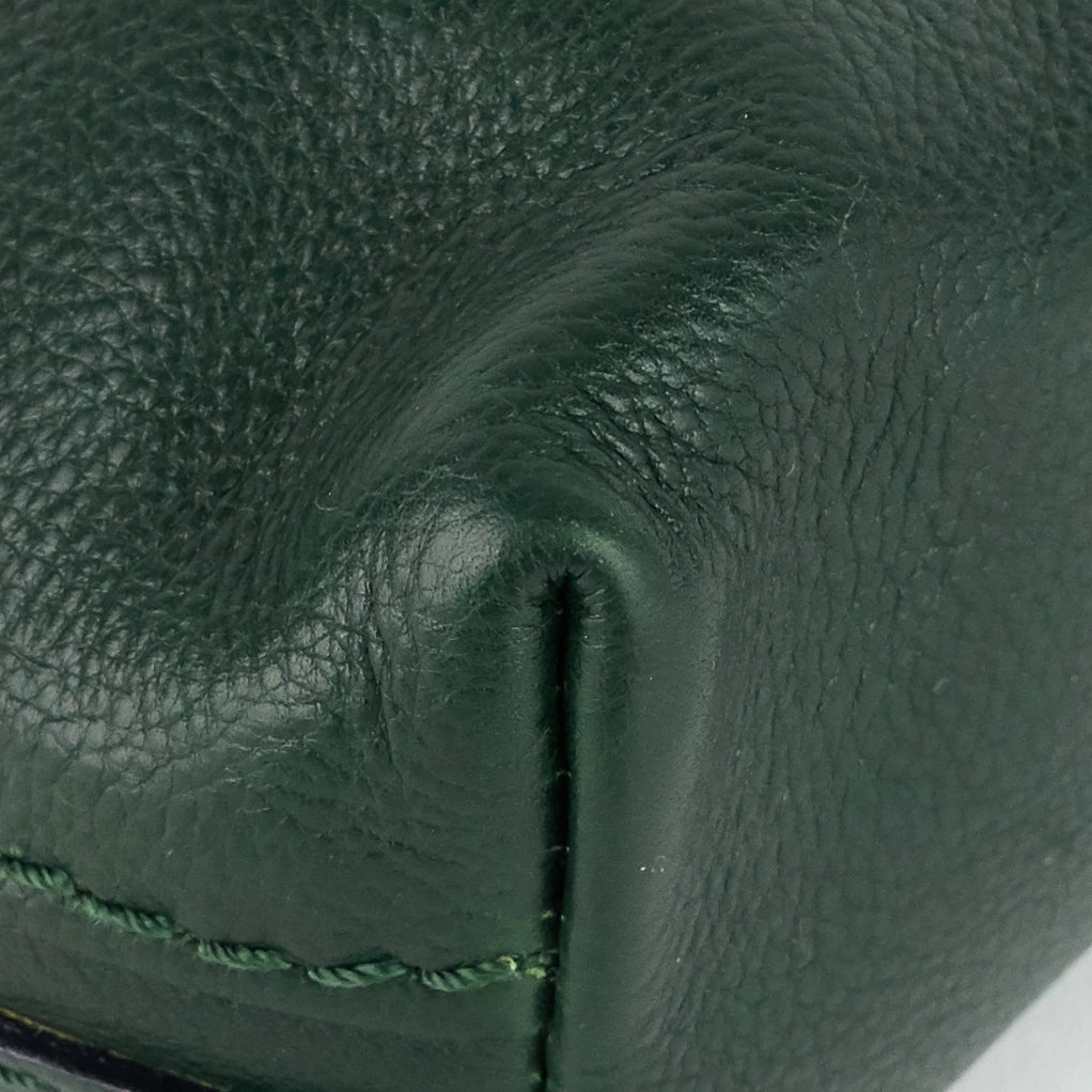 Vintage Cervo Leather Crossbody Bag